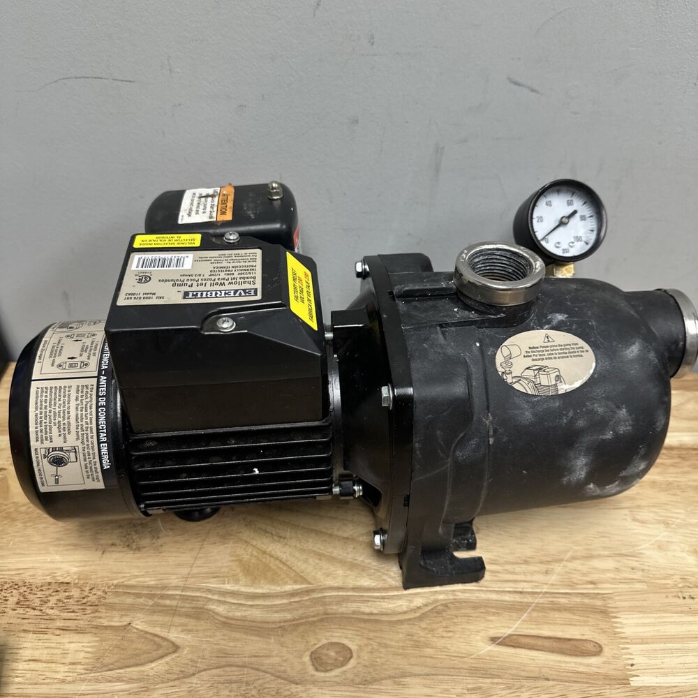 Everbilt Shallow Well Jet Pump 1/2HP (J100A3)