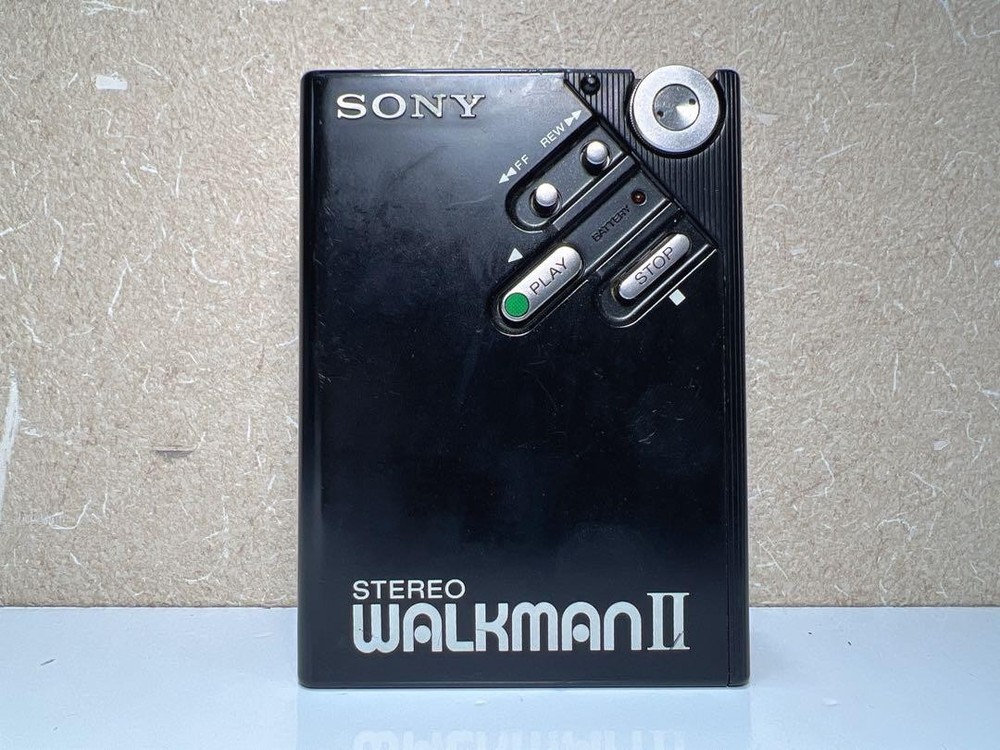 Vintage Sony Walkman WM-2 Portable Cassette Player for Parts or Repair