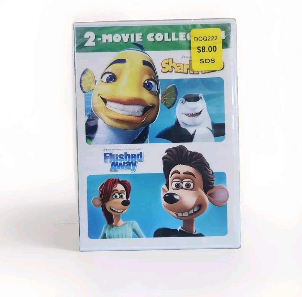 Shark Tale/Flushed Away: 2-Movie Collection (DVD) Sealed