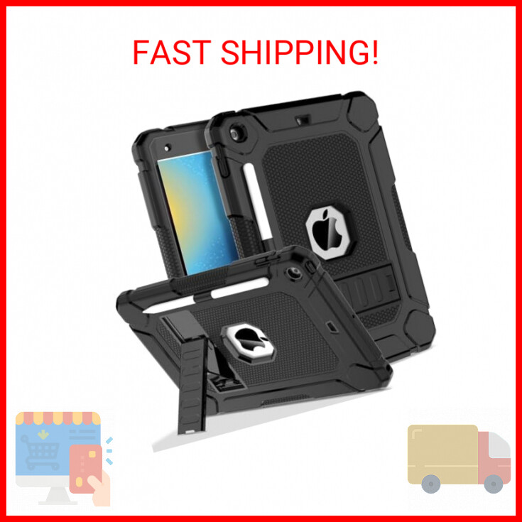 Durable LTROP Case for iPad 9th/8th/7th Gen 10.2 Inch with Pen Holder