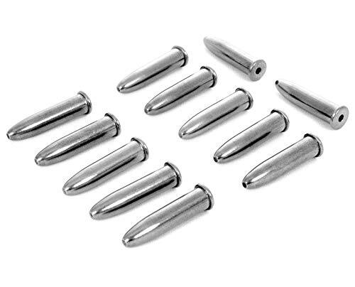 Steelworx 22 LR Steel Snap Caps Dummy Rounds (12RedTip)