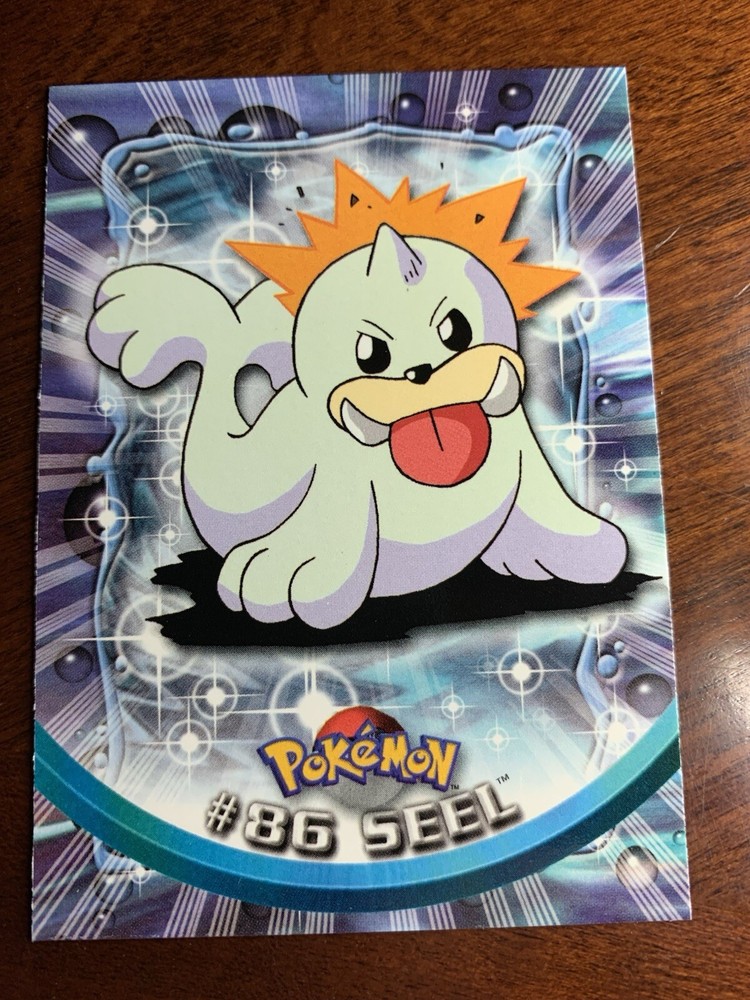 2000 Topps Pokemon TV Animation Series 2 #86 Seel FREE COMBINED SHIPPING