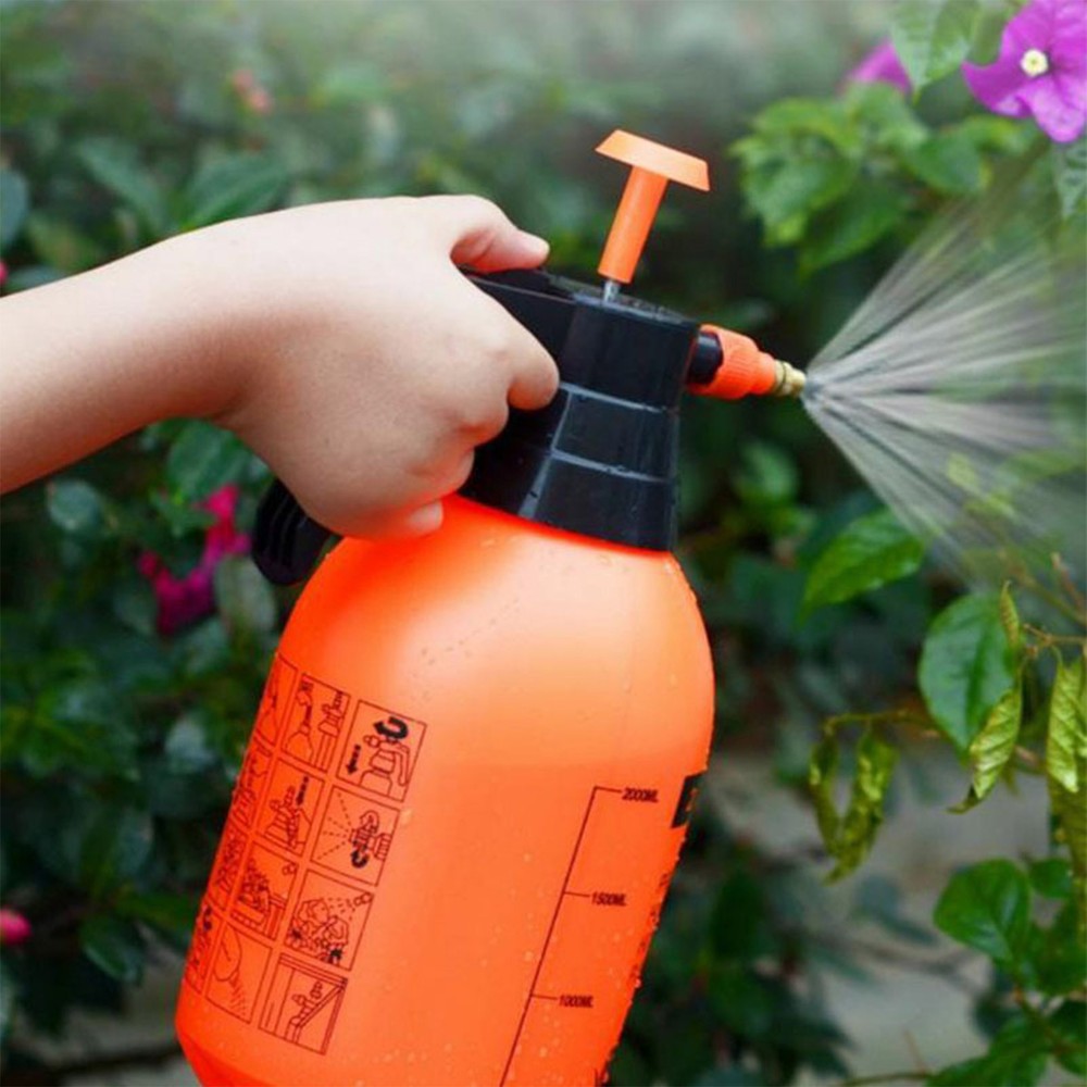 Garden Pump Sprayer, 2/3L Hand Pressure Bottle, Adjustable For Sprinkle Plant