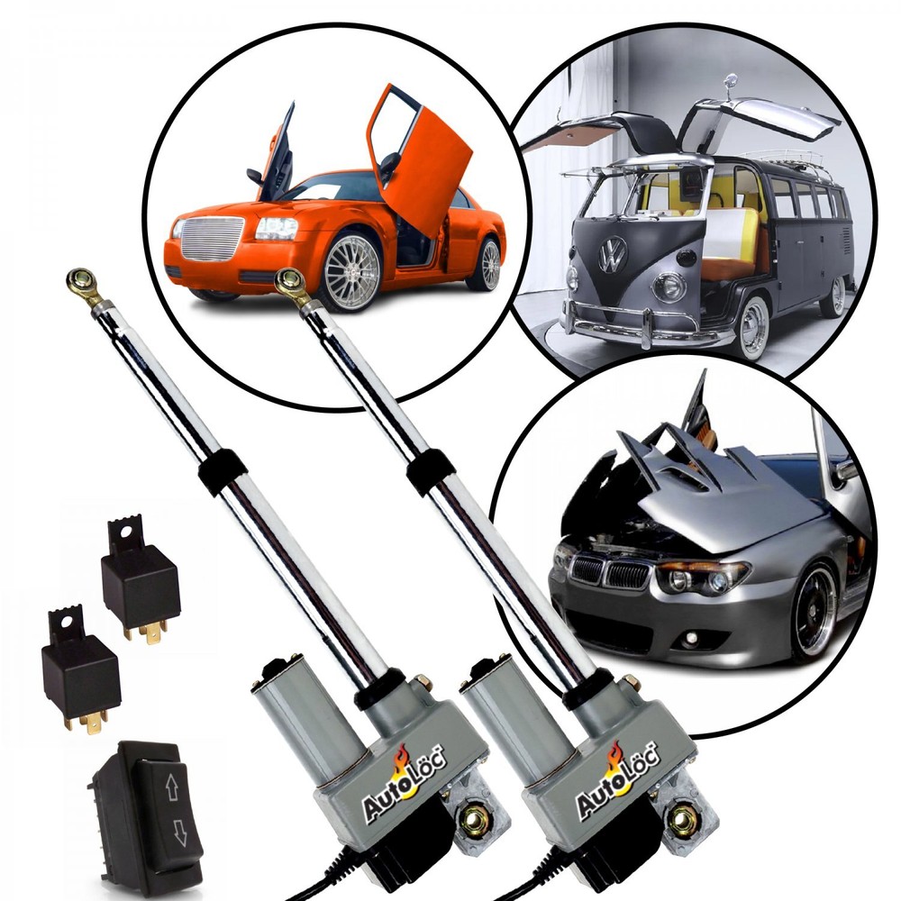 Heavy Duty 2 Door Automated Car Door Power Hinge Kit for Lambo Gullwing Vertical-image
