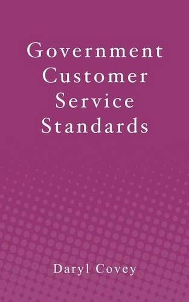 Daryl Covey's Paperback on Government Customer Service Standards in English-image