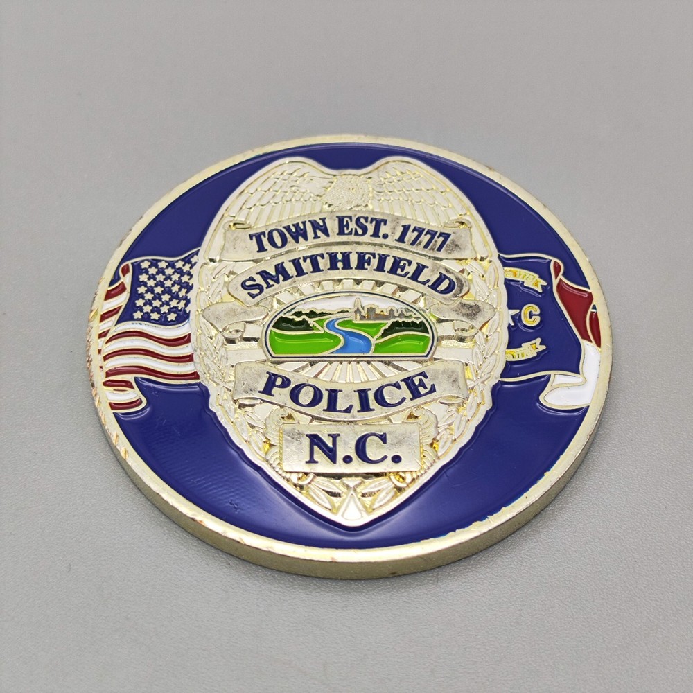 Smithfield North Carolina Police Department Challenge Coin