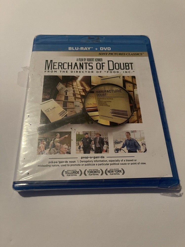 Merchants of Doubt (Blu-ray, 2014) BRAND NEW FACTORY SEALED!!
