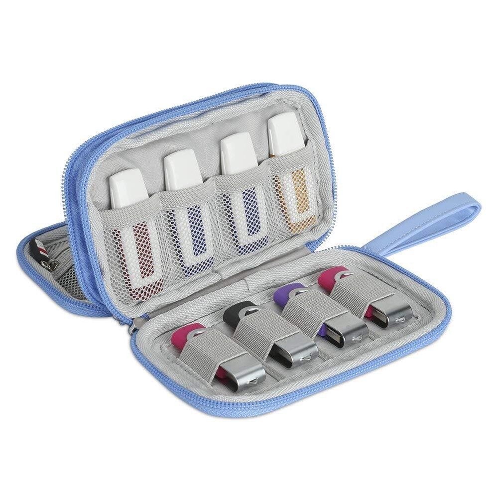 Hallart USB Flash Drive Case, Portable Waterproof Electronic Accessories Bag ...