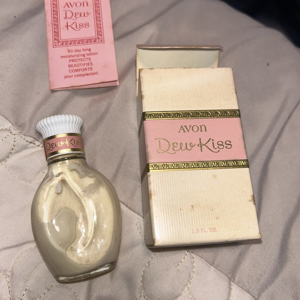 Vintage Avon Dew Kiss Hydrating Lotion for Soft Nourished Skin