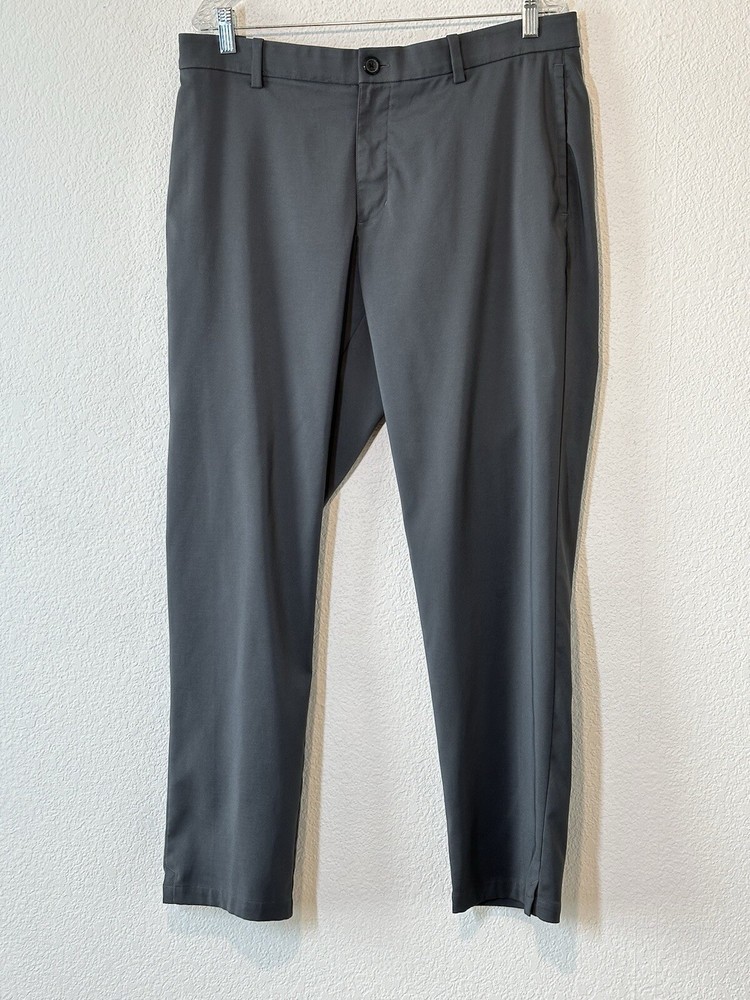 Nike Golf Pants Mens 36x30 Gray Dri Fit Performance Tech Chino
