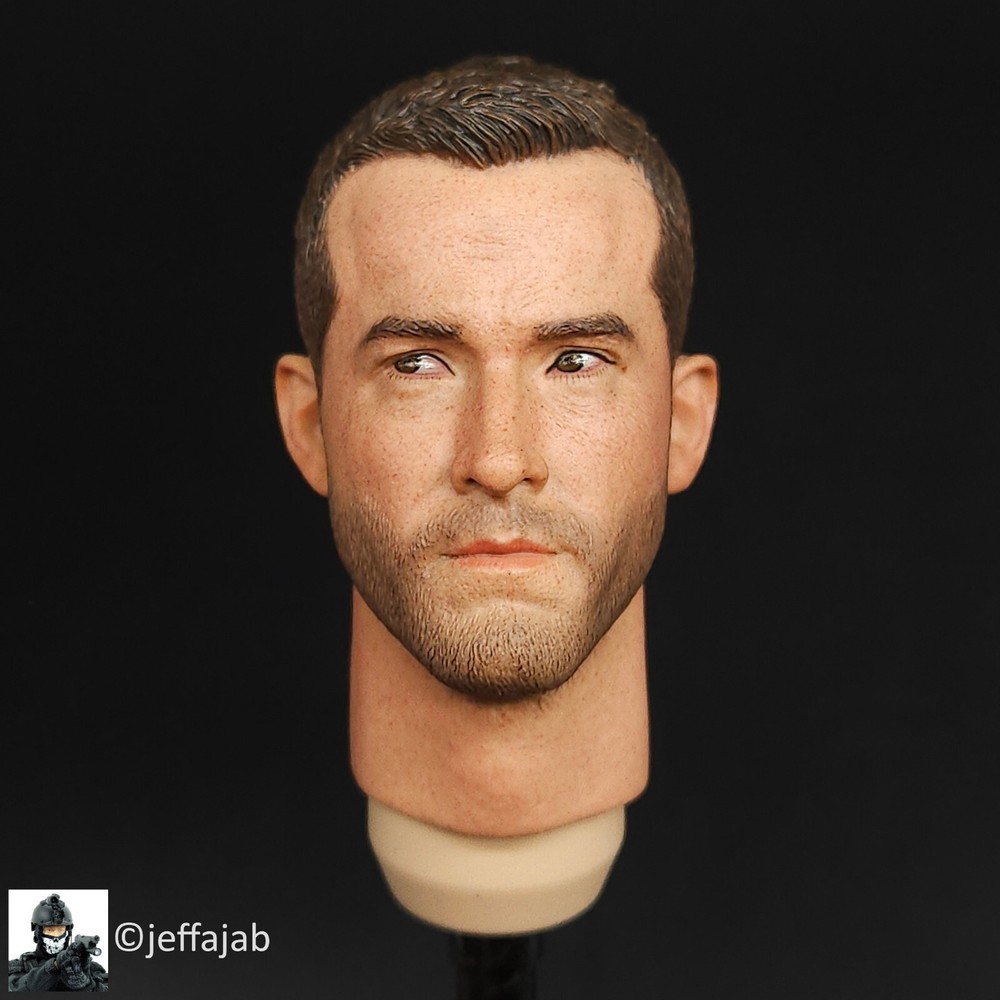 1:6 scale Ujindou Vietnam MACV-SOG Cross-Border Operation Male Head Scupt-image