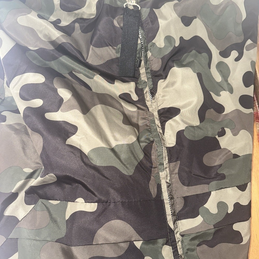 Women’s Love Tree Camo Lightweight Windbreaker Rain Jacket 3XL