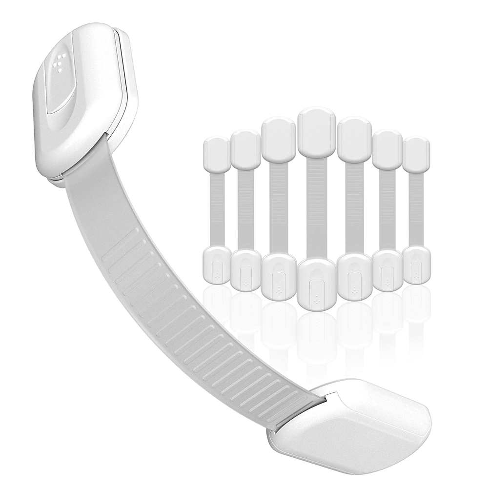 Baby Locks (8-Pack)Safe Quick and Easy 3M Adhesive (No Screws) for cabinets/door