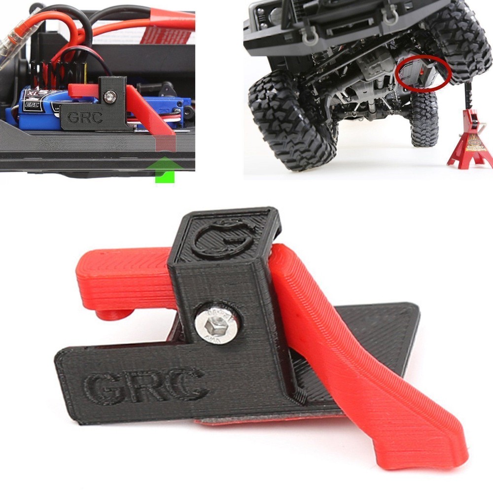 Upgrade Your Traxxas TRX4 with a Durable Trigger Switch Bracket for ESC