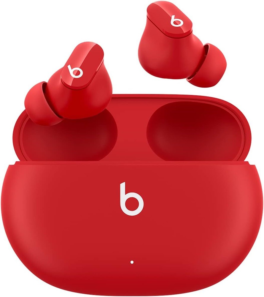 Beats by Dr. Dre Studio Buds Totally Wireless Noise Cancelling In Ear Red