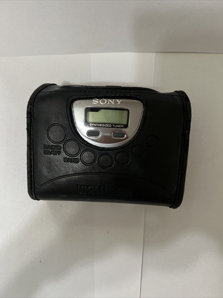 Sony Walkman WM-FX251 FM AM Cassette Player Radio Works Cassette Broken