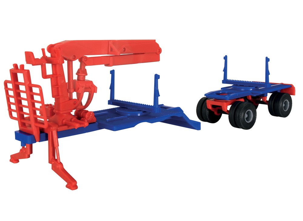 Kibri 12251 - H0 Doll Long Wood Structure With Trailer - New