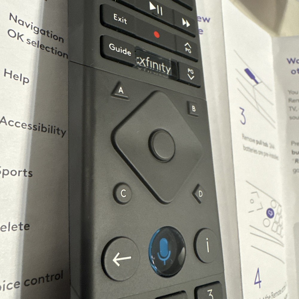 NEW Xfinity Comcast XR15 v2-UQ Voice Control Remote for Xi X1 Xi6 Xi5 XG2 XG1