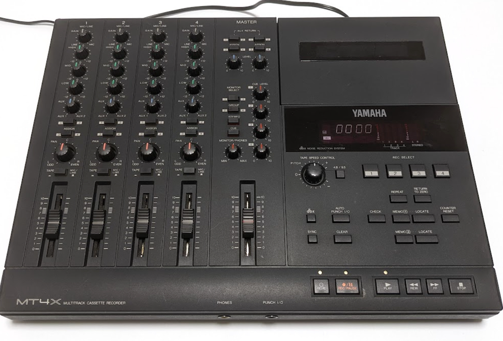 Yamaha MT4X Multitrack Cassette Recorder Fully Functional Imported Japan