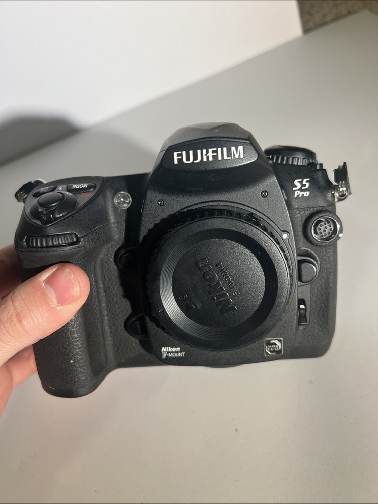 FUJIFILM FINEPIX S5 PRO 12.3MP Digital SLR Camera - Black Body SC 25k