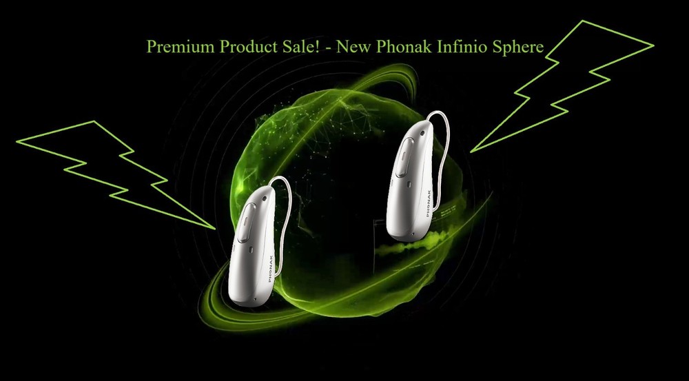 Phonak Audeo Infinio Sphere Ultra I90 Premium Devices - New Pair - All Colors