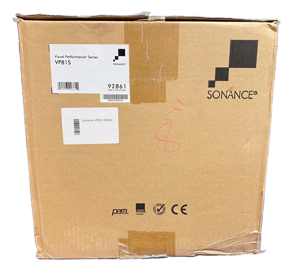 SONANCE VISUAL PERFORMANCE VP81S, 8