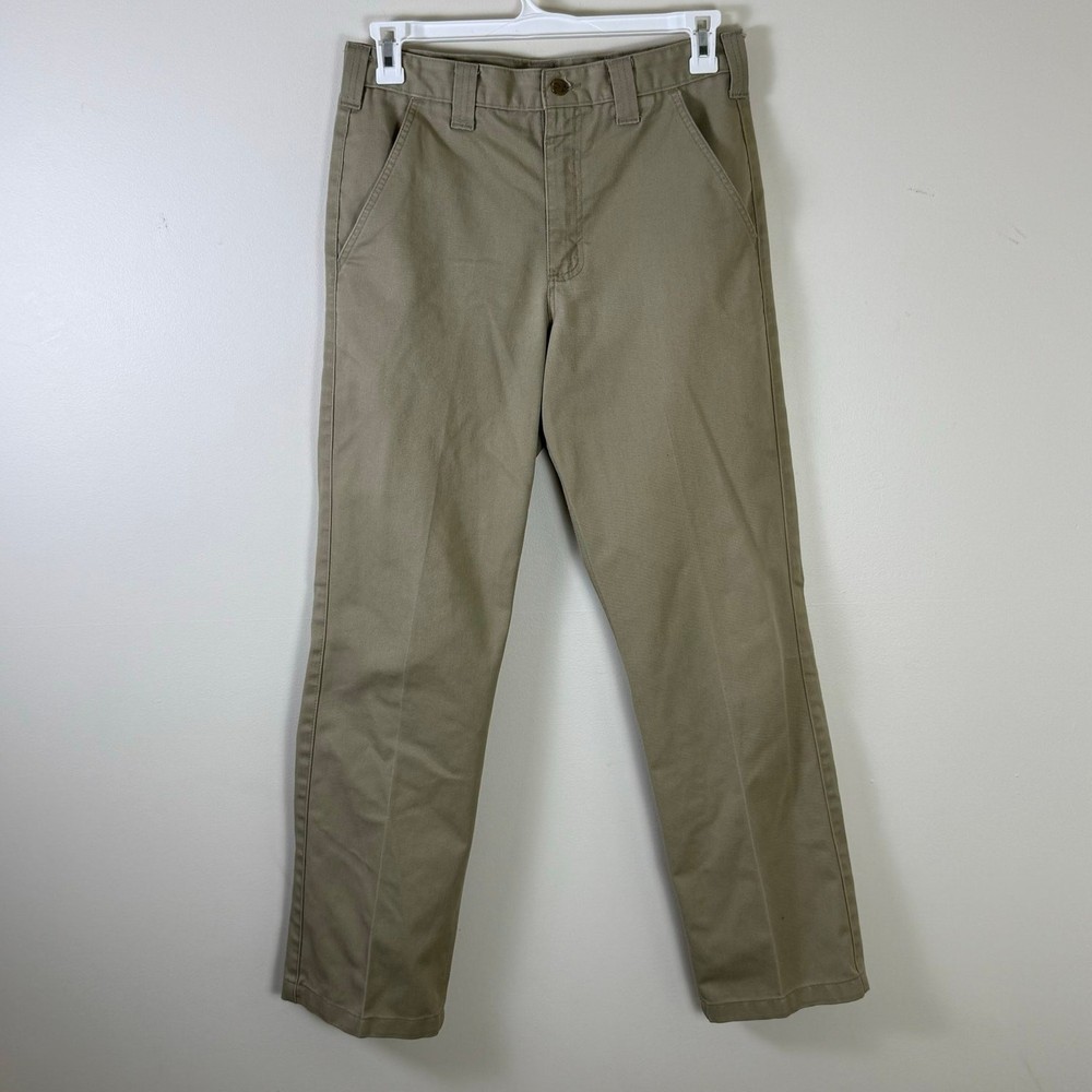Vintage Carhartt B290 KHI Tan Work Pants Mens 31x32 Casual Durable