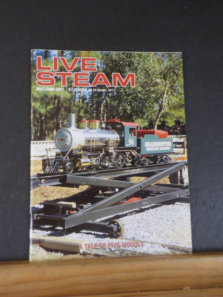 Live Steam Magazine 2001 May June Building the New Shay NYC Class S Electric Loc