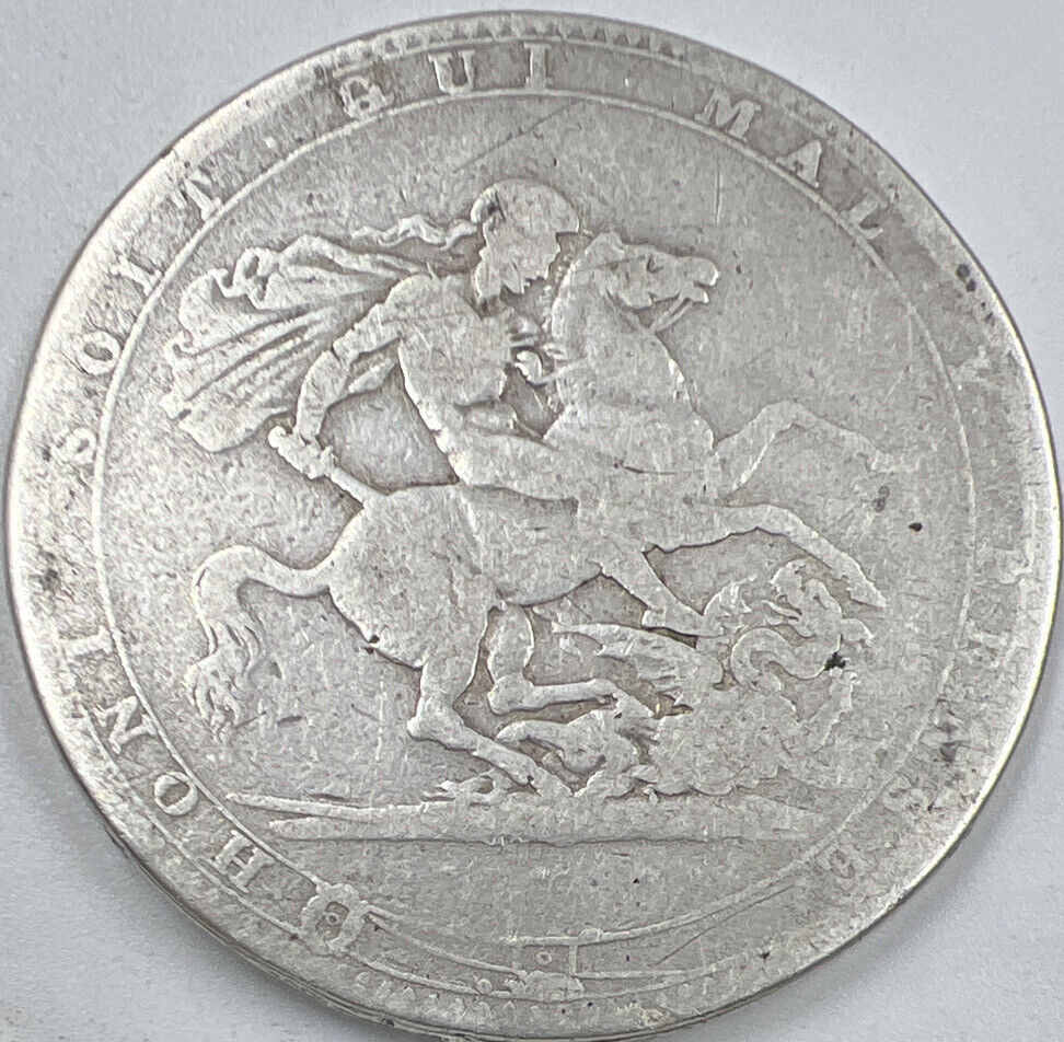 1820 George III Crown Silver Coin in Collectable Grade a613