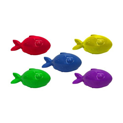 Multipet Lobberz Fish Squeak Throw Float Fetch Toy Asso