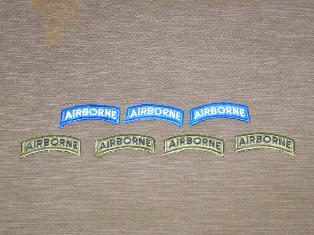 US ARMY AIRBORNE 7  PATCHES NEW CONDITION