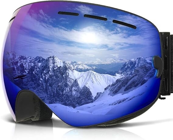 G1 OTG Ski Snowboard Goggles for Men Women Youth with Interchangeable Lenses