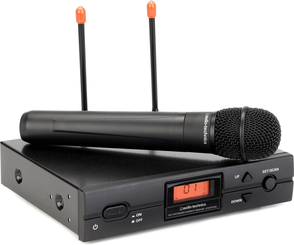 Audio-Technica ATW-2120CS 2000 Series Wireless Handheld Microphone System -