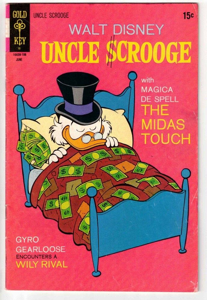 1971 WALT DISNEY UNCLE SCROOGE #93 FEATURES CARL BARKS ART WITH 21 PAGES OF BRONZE AGE COMIC AWESOMENESS