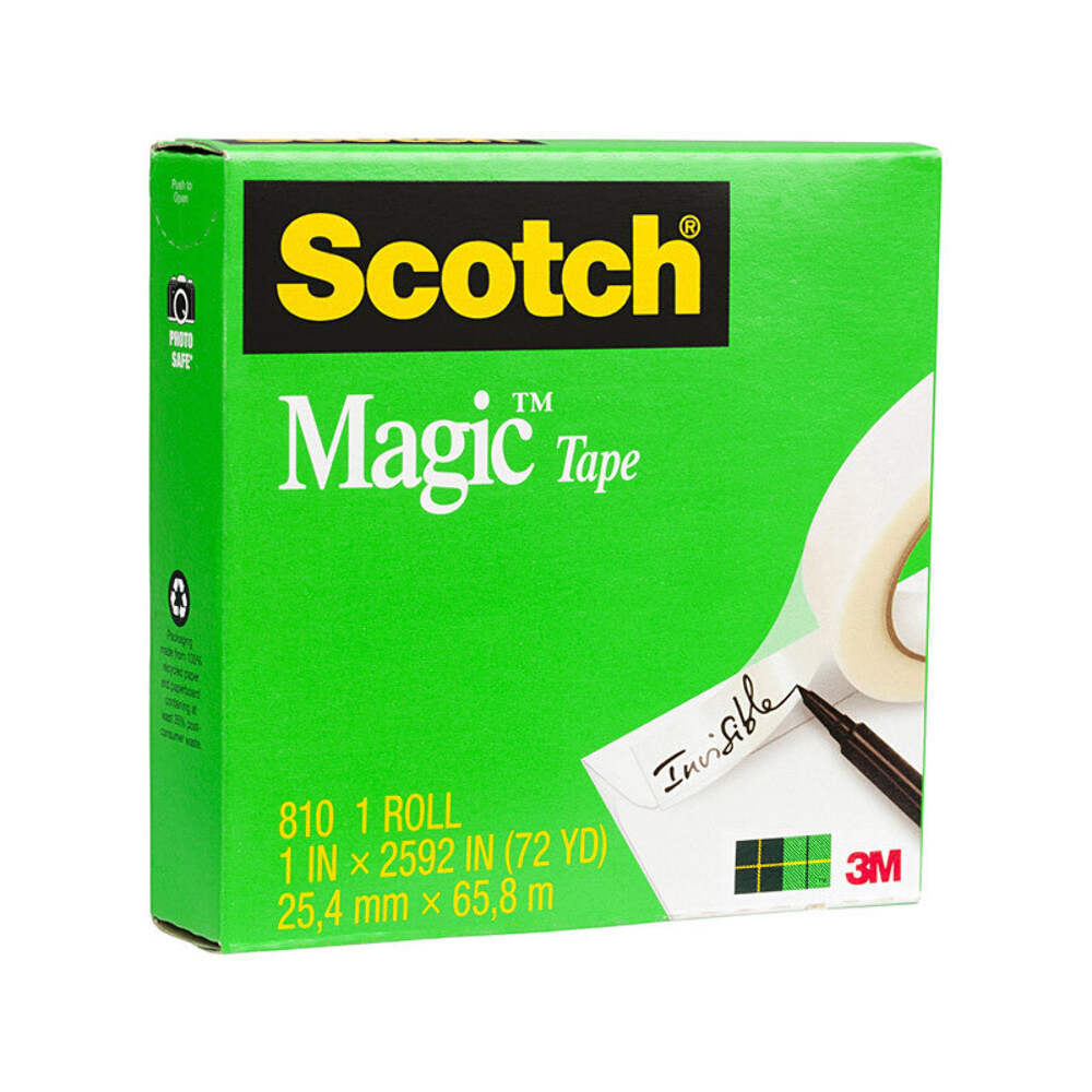 NNEDSZ SCOTCH Magic Tape 810 25.4mm Box of d