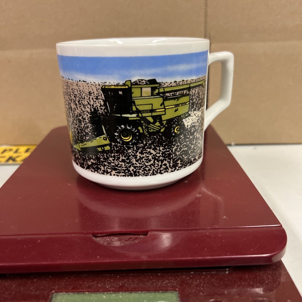 Vintage 1983 John Deere Harvester Works Safety Record Employee Award Mug