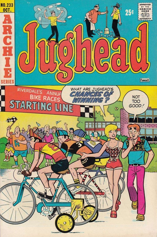 Jughead (Vol. 1) #233 VG; Archie | low grade - October 1974 Bike Race - we combi