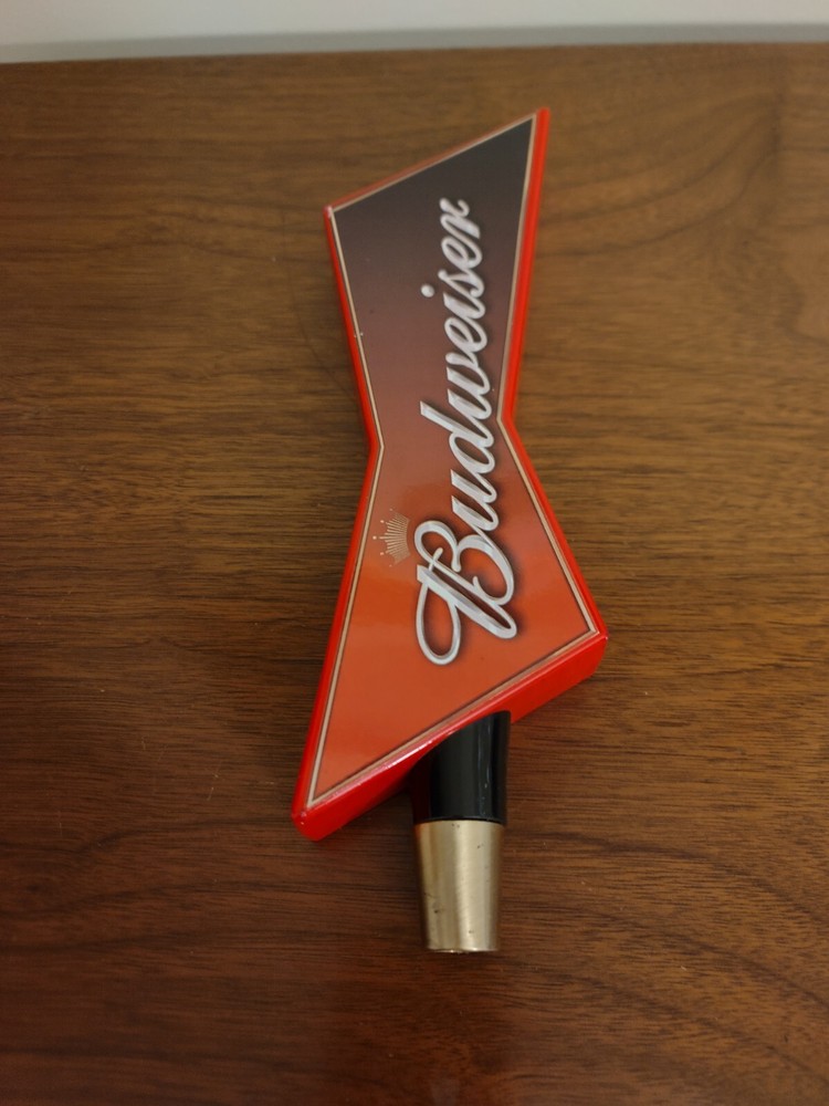 BUDWEISER BOWTIE BEER TAP HANDLE 10