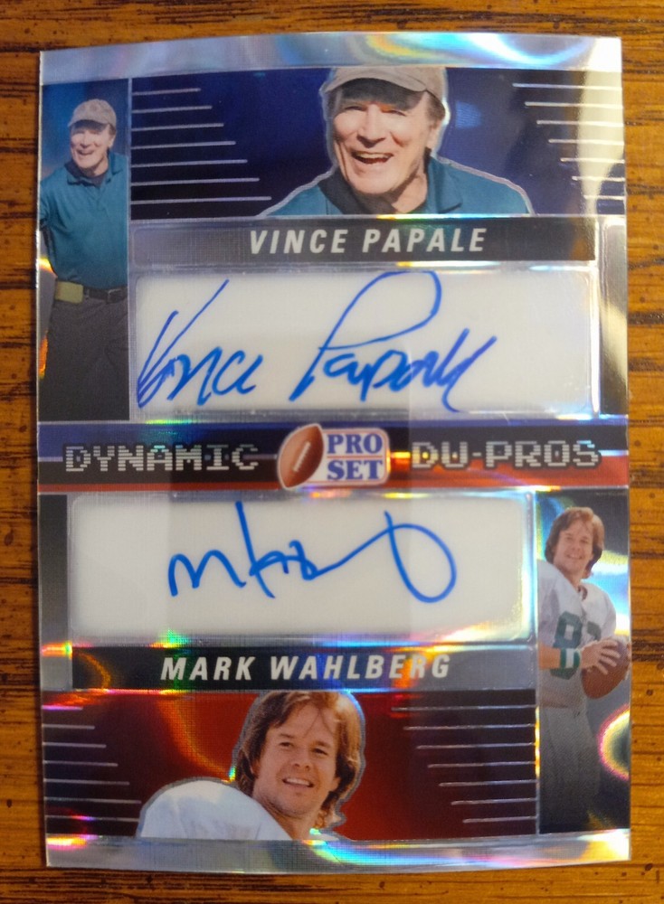 2024 Leaf Metal Invincible Wahlberg Papale Dual Auto SSP #7/10 Rare Product Hit  -image