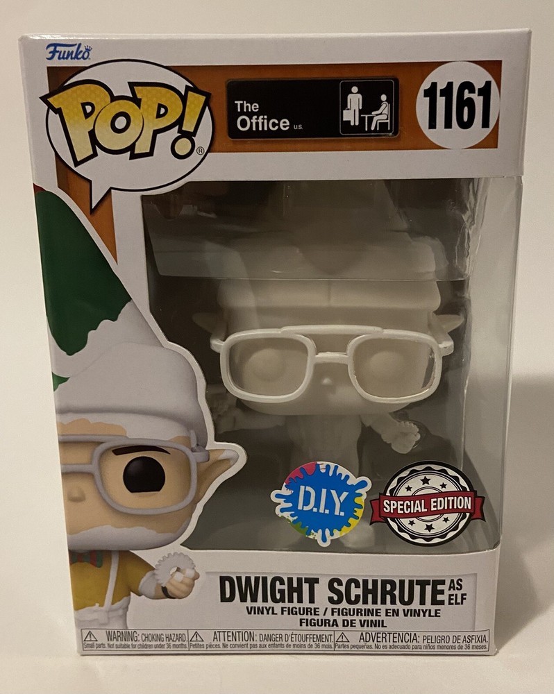 Funko POP! Dwight Schrute as Elf (DIY) 1161 - The Office - Special Edition - NIB