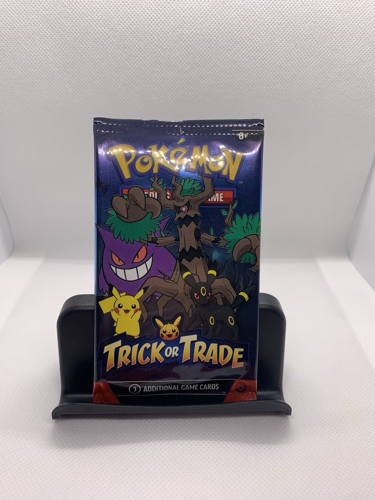 Pokemon Trick Or Trade Halloween Booster Pack 2024 - 3 Cards