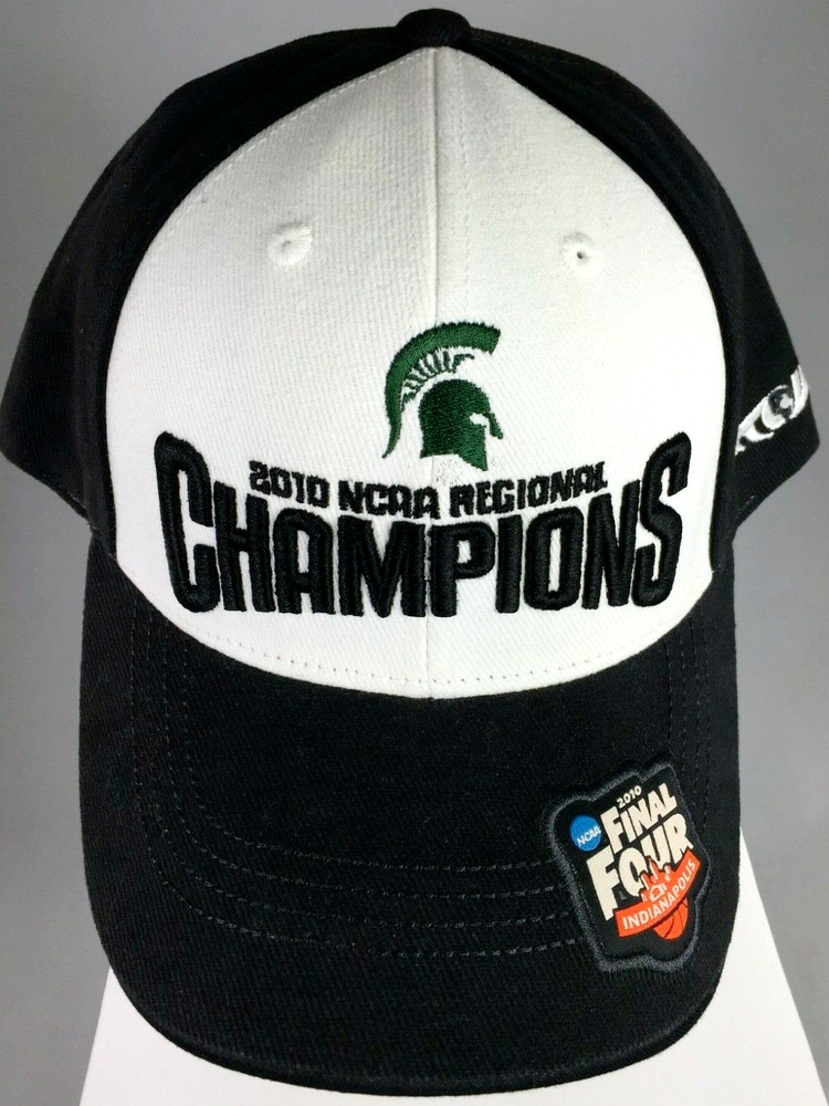 Michigan State Spartans Mens Hat 2010 NCAA Regional Champions Final Four Indy