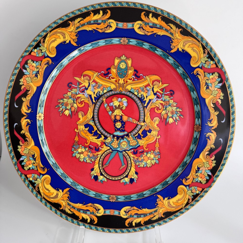 VERSACE Le Roi Soleil SERVICE PLATE 12  inch Rosenthal 30 cm  in Box