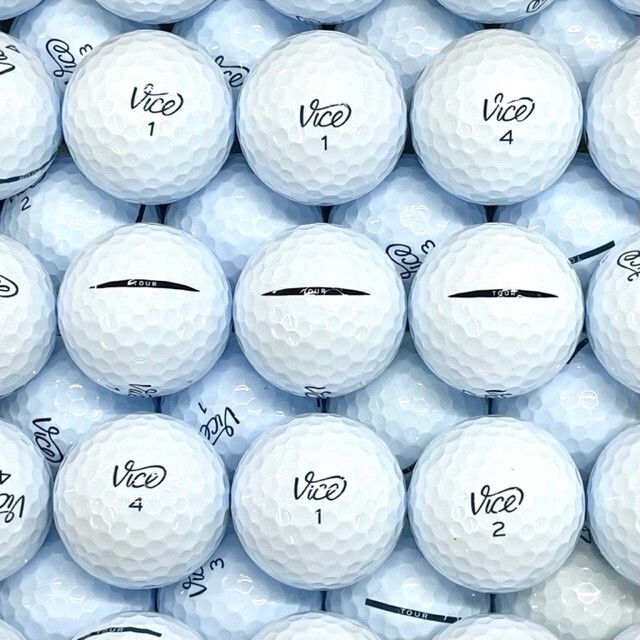 100 Vice Golf Balls Tour Mint AAAAA 5A Bulk Pack Free Shipping-image