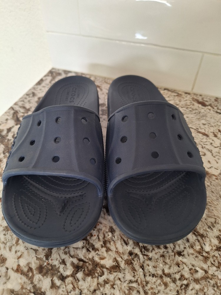 Crocs Classic Slide Men's Size 10 Women's Size 12 Blue  Pool Sporty