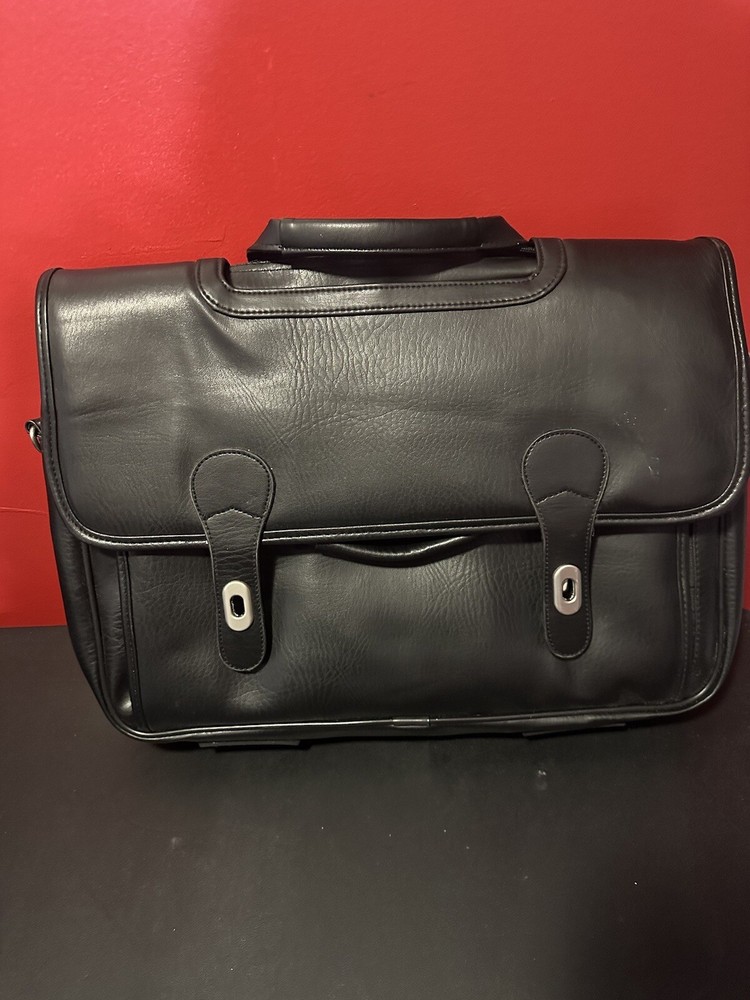 Tumi Alpha 3 Expandable Large Laptop Briefcase Organizer in Black