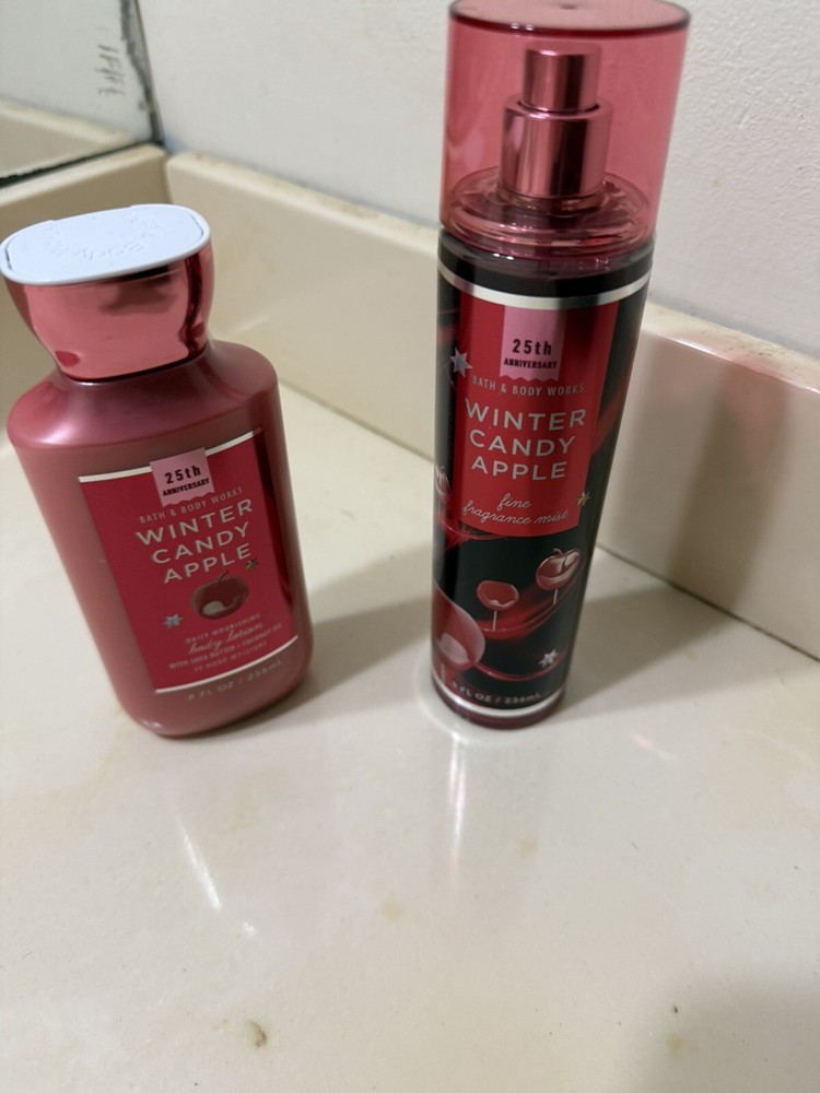 Bath & Body Works 8oz Winter Body Lotion & Spray Set ❄️🎄