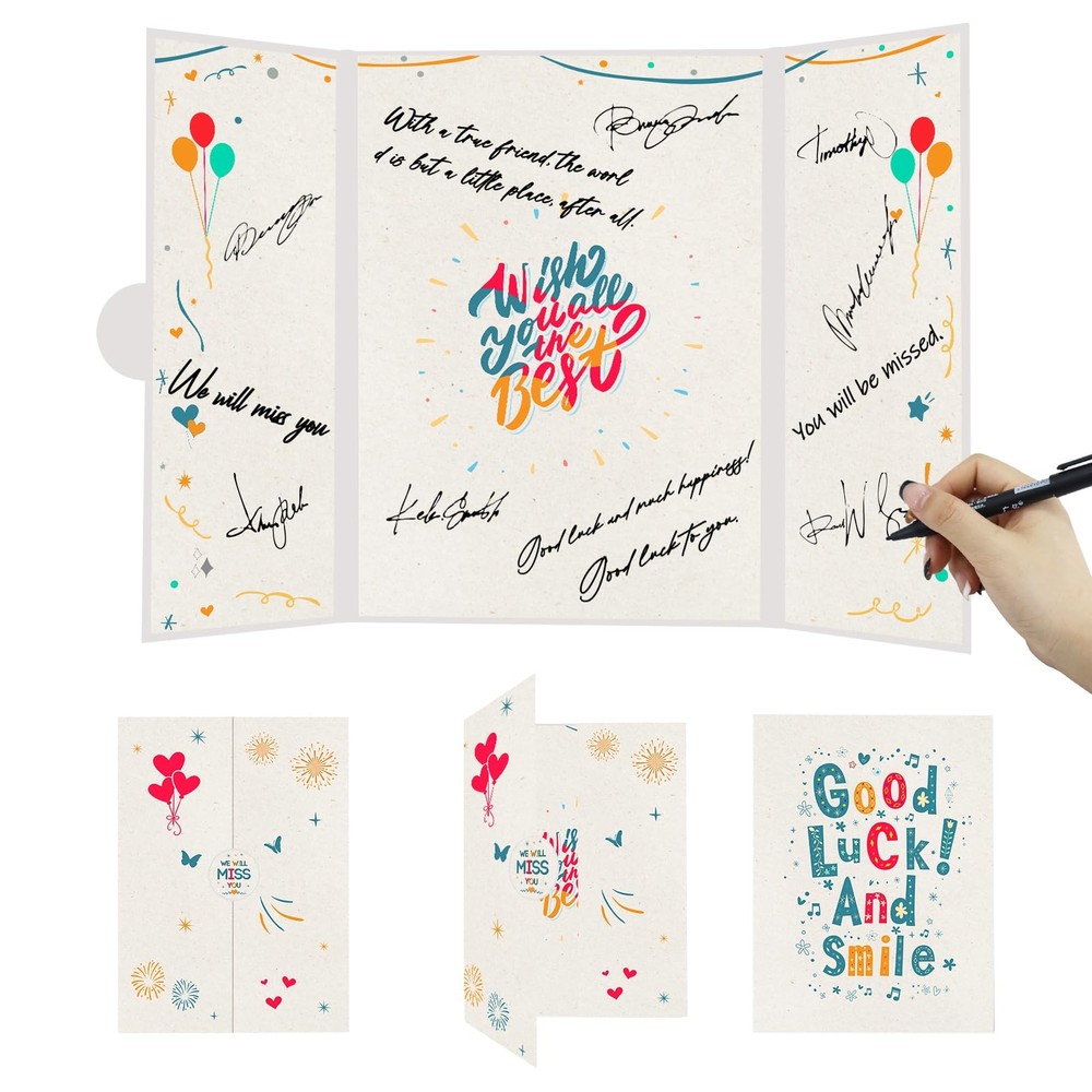 Holkcog Farewell Guest Book Alternative, Farewell Gifts for Coworkers Friends...