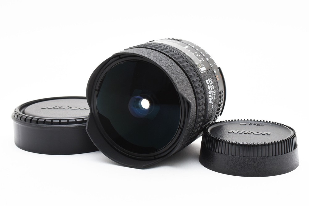 Nikon AF Fisheye NIKKOR 16mm f/2.8 D Wide Angle Lens from JAPAN [Near Mint] #234