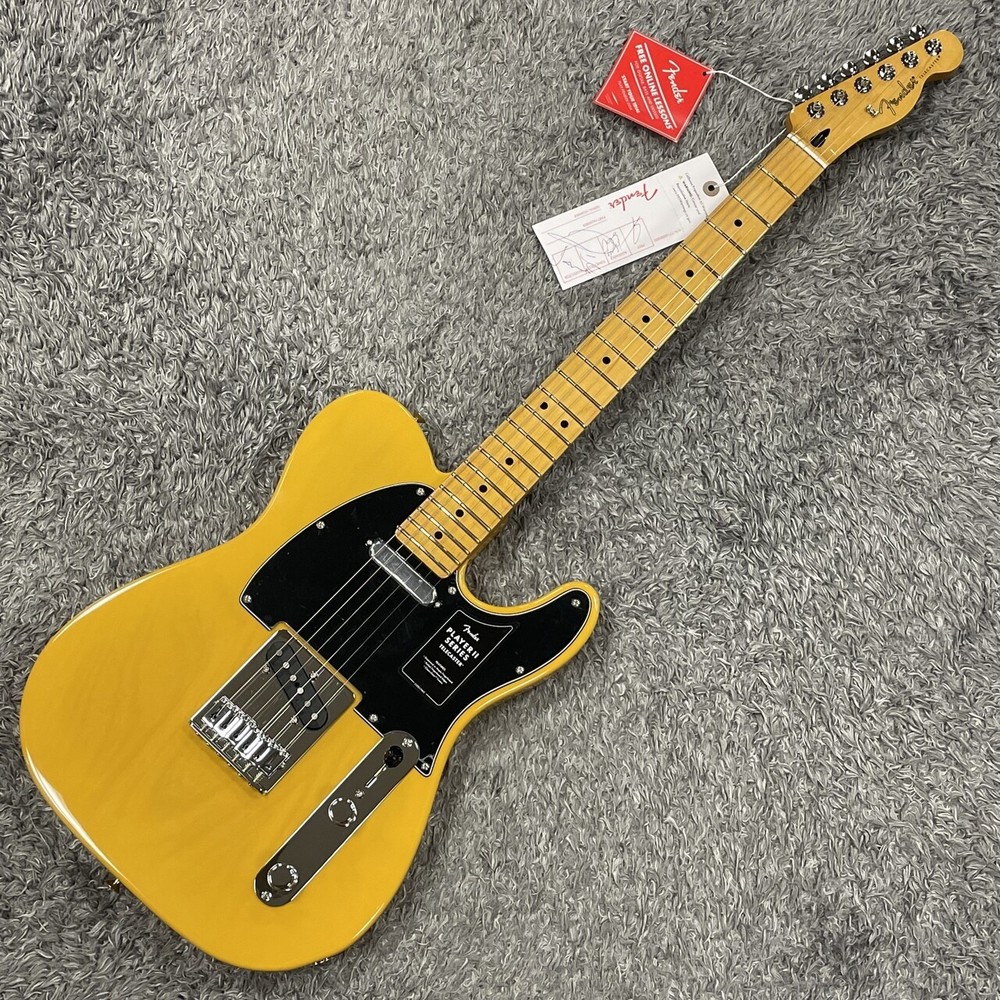 Fender Player II Telecaster Butterscotch Blonde   Maple 2024Year Latest Model